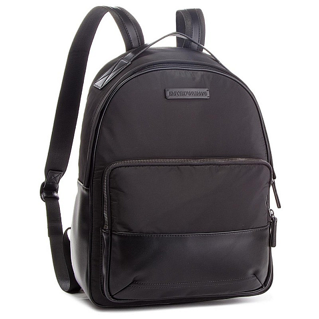 Black Canvas Backpack